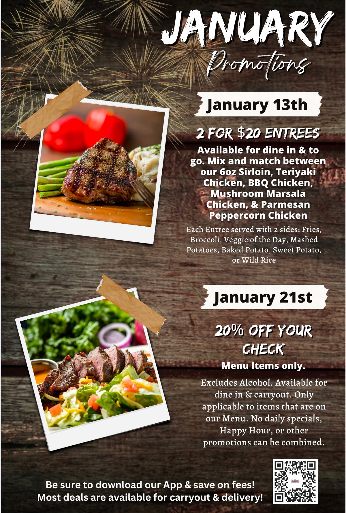 January specials